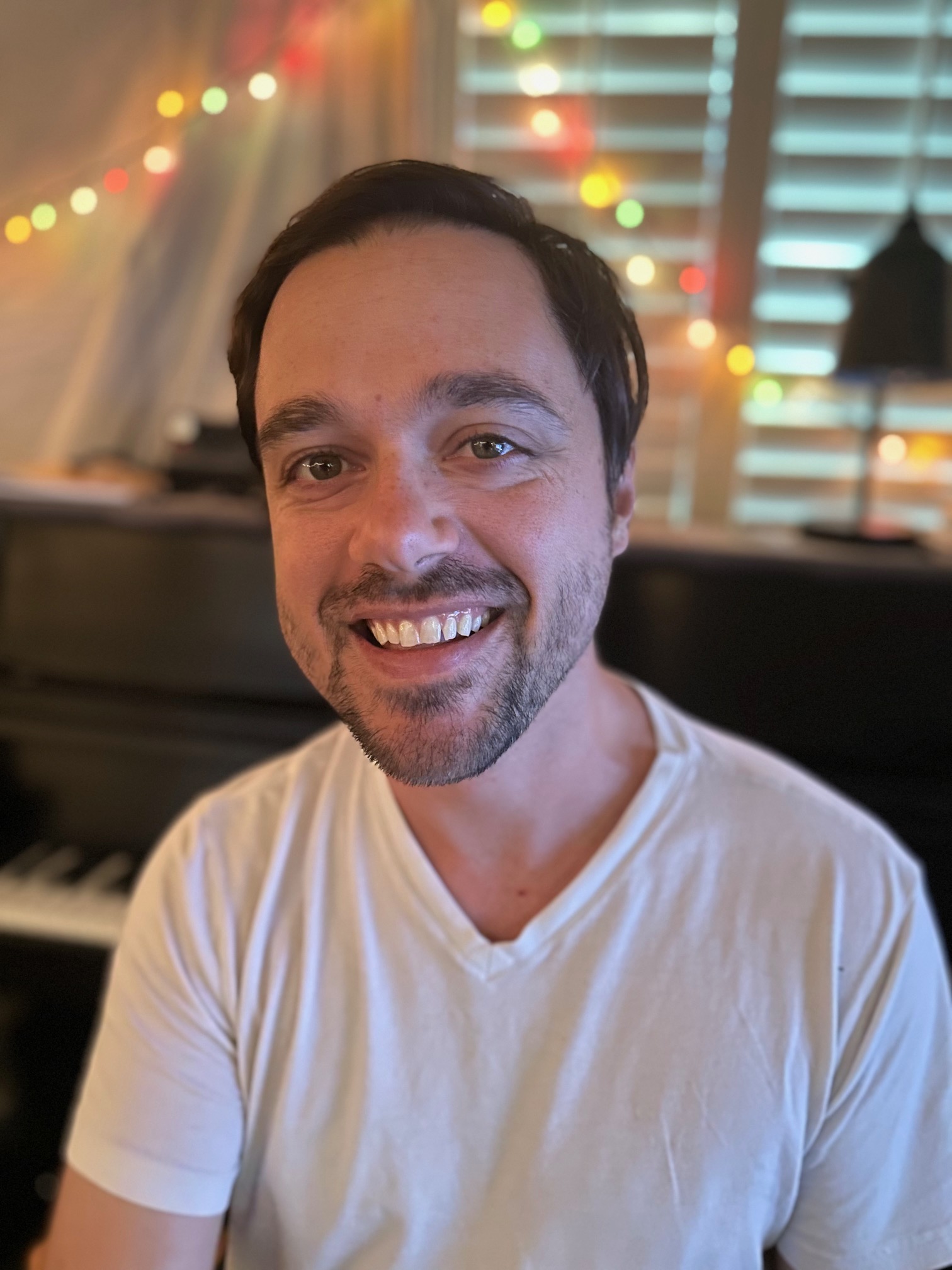 Portrait of pianist Nick Proch